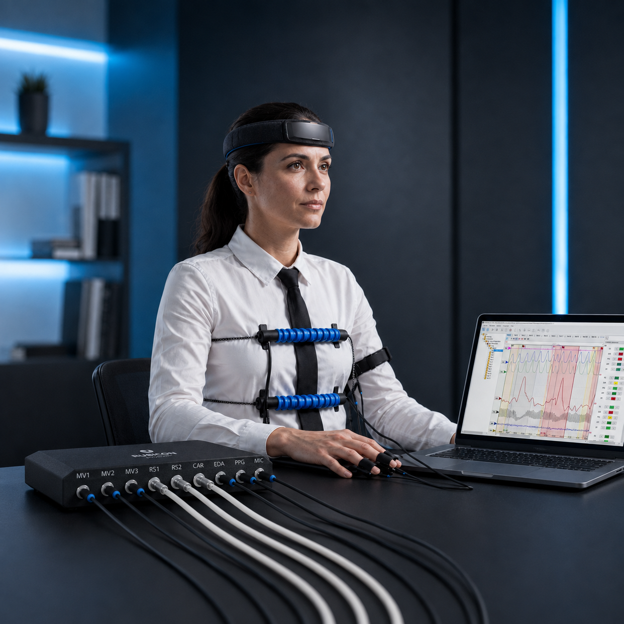 Experto en Polígrafo Rubicon y Neurofisiología Aplicada con Neurogadget